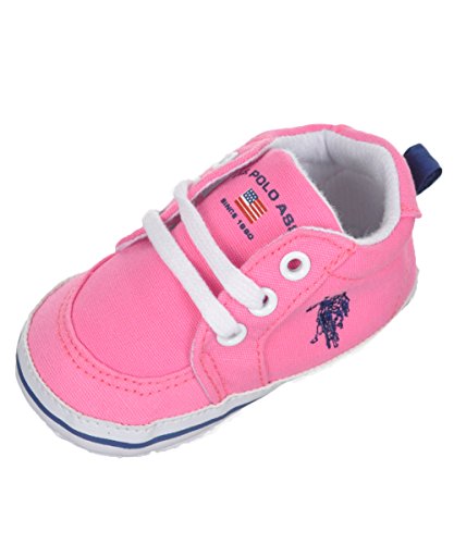 us polo assn pink shoes